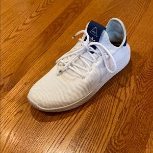 Adidas x Pharrell Williams white shoes